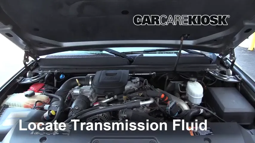 2013 GMC Sierra 3500 HD SLT 6.6L V8 Turbo Diesel Crew Cab Pickup Transmission Fluid